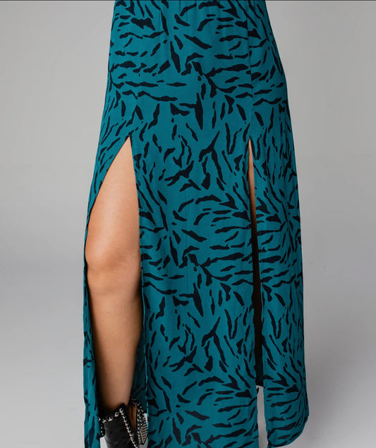 Bridget Juniper Maxi Skirt