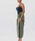 Laced Up Cargo Midi Skirt