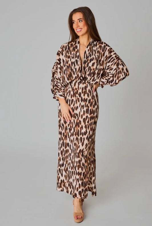 Jude Kiara Leopard Maxi - X-Small