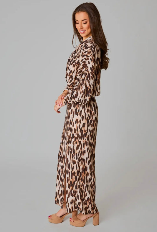 Jude Kiara Leopard Maxi - Large