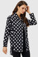 Black & White Pearl Polka Dot