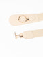 PU Elastic Wide Belt with Alloy Buckle