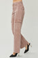 RISEN Full Size High Rise Wide Leg Cargo Jeans